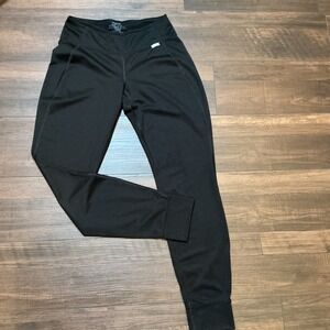 Patagonia Capilene 3 Midweight Leggings Black Polartec Base Layer Size M Hiking
